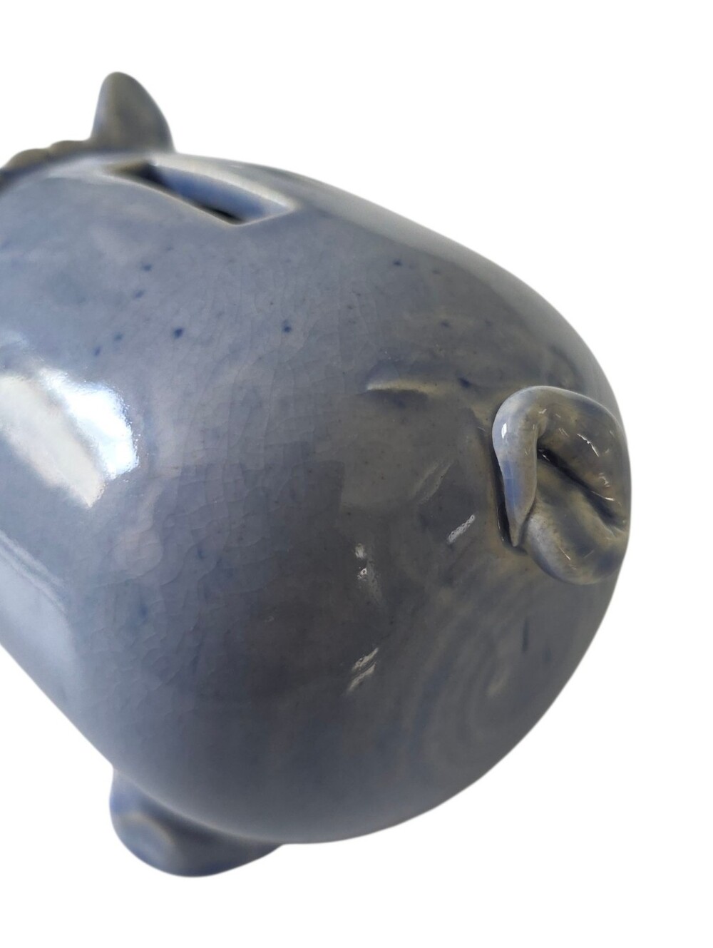 Vintage Pottery Piggy Bank - Picture 7 of 11